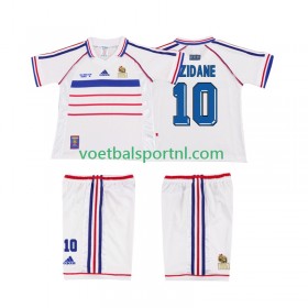Frankrijk ZIDANE 10 Retro Uit Shirt Kind 1998
